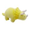 Dino Lab Soft Mochi Dinosaur Toy Baby Triceratops, Желтый, 20см, Популярные игрушки для корейских детей