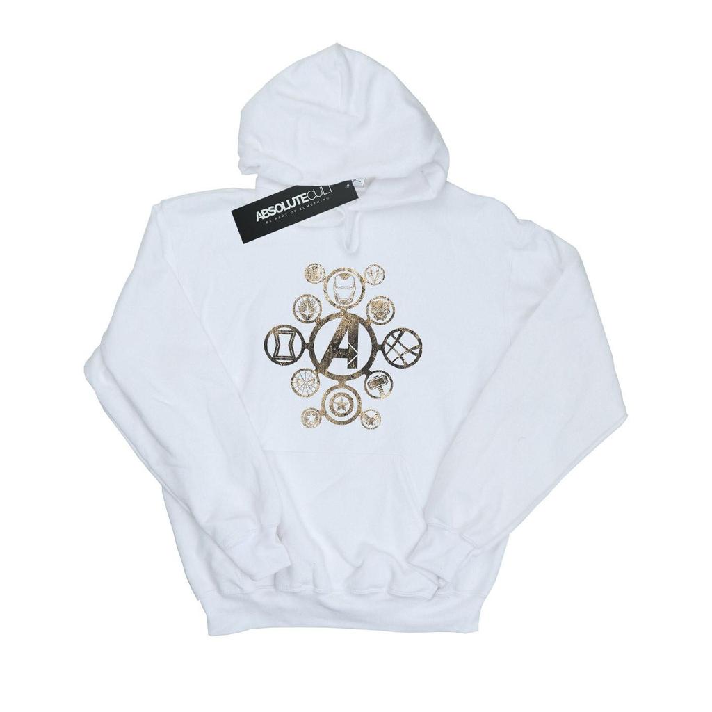 Marvel Мужская толстовка с капюшоном Avengers Infinity War Icons