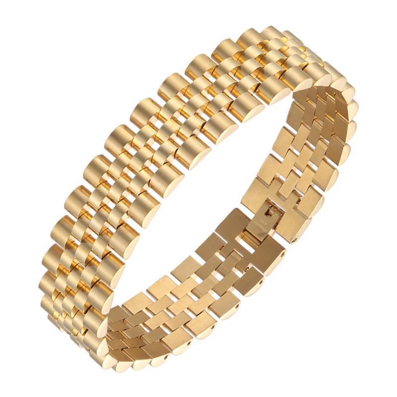 Stainless Steel Geometric 5-Bead Bracelet Men Women Titanium Adjustable Health Jewelry