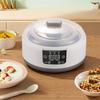 Электрическая йогуртница с регулируемой температурой и контролем времени 1.2L Многофункциональная йогуртница Автоматическая йогуртница