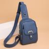 Женские сумки нагрудные сумки из мягкой искусственной кожи Новые трендовые сумки Женская сумка через плечо Сумки-мессенджеры с несколькими карманами Дизайнерская упаковка