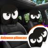 Чехол на подголовник автомобильного сиденья 2 шт. Хэллоуин Защитный чехол на подголовник автомобильного сиденья Декоративные аксессуары для Автомобиля SUV Дорожного путешествия