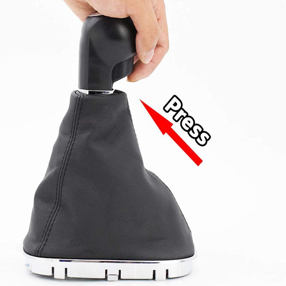 Ручка рычага переключения передач Рычаг Накладка Чехол Комплект 5-ступенчатый Для Opel Corsa D 2006-20