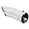 Chrome Stainless Steel Car SUV Rear Round Exhaust Tail Tip 59mm