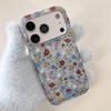 Весенний цветочный чехол для iPhone для женщин - Светло-голубой фон, разноцветные цветы, совместим с iPhone 17, Apple 16 Pro Max/15/14