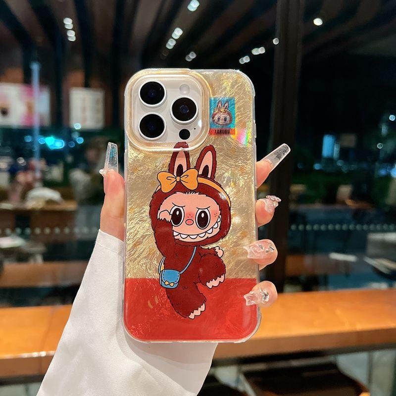 Applicable IPhone16 Mobile Phone Case Fun 15promax Cute Cartoon Apple 14 Premium Glacier Pattern