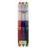 Pilot Erasable Ballpoint Pen Frixion Ball Knock 0.7 3 Colors LFBK-69F-3C