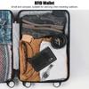 Многофункциональная Портативная Кожаная (PU) Сумочка для Мелочи с RFID-блокировкой, Антикражная Сумка для Карт, Кошелек
