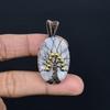 Tree Of Life Moonstone 999 Copper Wire Wrapped Pendant, Handmade Gemstone Pendant, Gift For Mom Antique Jewelry