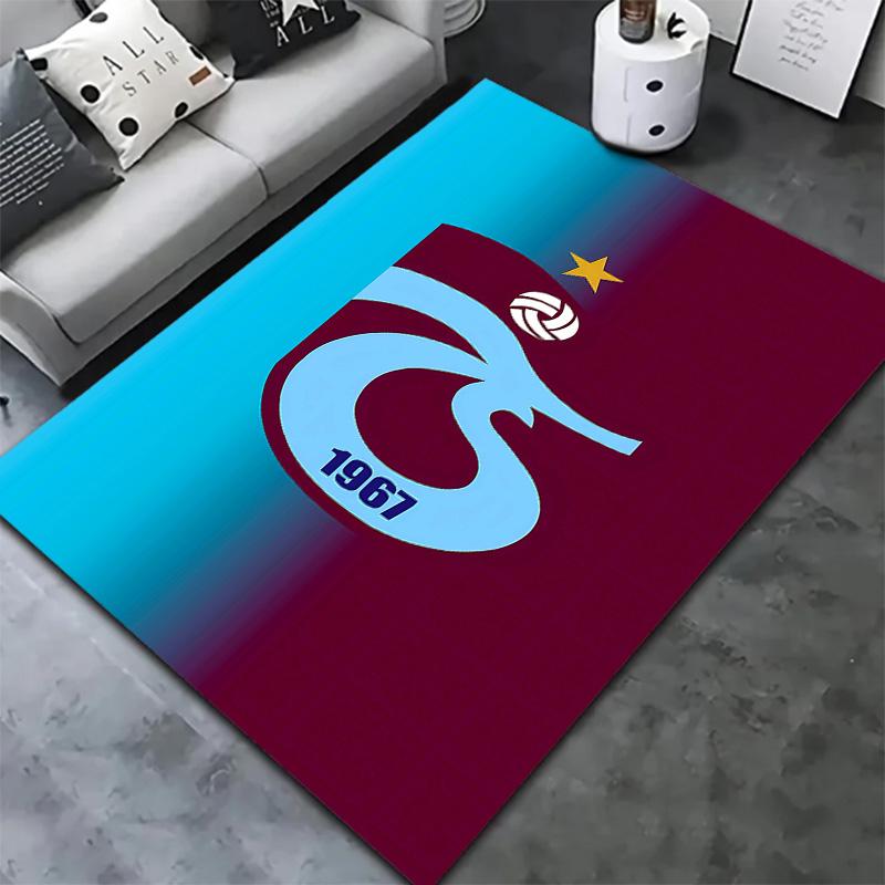 Ковер Trabzonspor для гостиной, спальни, дома, украшение для дивана, игровая зона для детей, нескользящий коврик