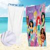 Princess Beach Towels Travel Towel Shower Sauna Bathroom Cotton 100% Microfibre Quick Dry Spa For Home Cute Room Decor