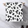 Dalmatian Spots Paws Print Dalmatian Dog Print Soft Face Towel Quick Dry Pool Bath Cotton Towels Absorbent Quick