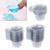 50Pcs 40ML Plastic Disposable Cups Dispenser Silicone Resin Mold Kit for DIY Epoxy Resin Jewelry Making Tools Accessories