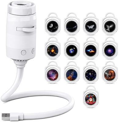 Проектор звездного неба miskeen Planetarium Home с 13 проекциями, USB-портом, для автомобиля и спальни, RGB-подсветка потолка, прямая поставка из Японии.