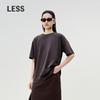 Хлопковая повседневная свободная футболка с круглым вырезом и коротким рукавом, весна 2025