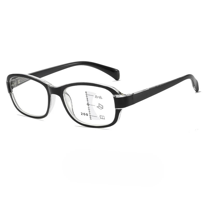 Прогрессивные мультифокальные очки для пресбиопии Ультралегкие мужские и женские очки с защитой от синего света Высококачественные очки для пресбиопии