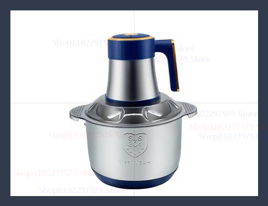 Электрическая мясорубка из нержавеющей стали 304, измельчитель для овощей, фруктов, перца, чеснока, мясорубка, блендер для детского питания