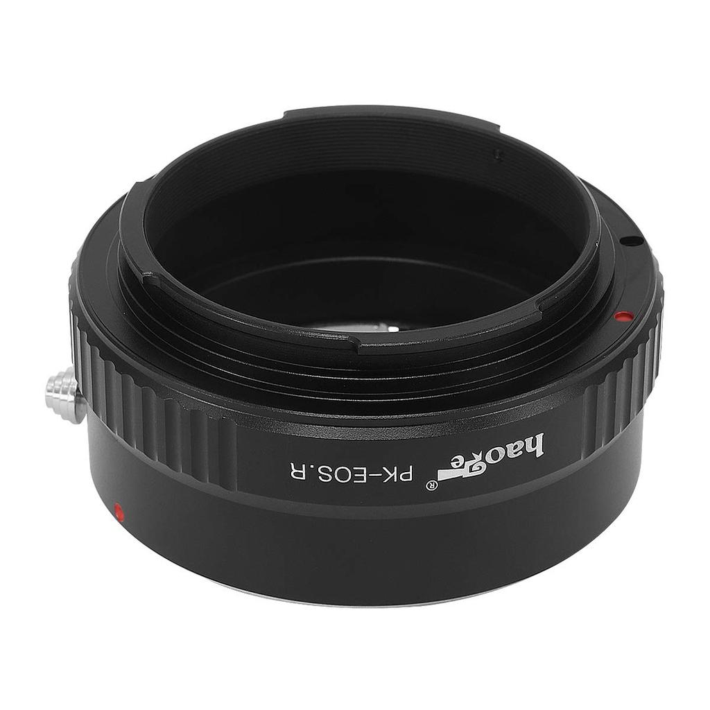 Haoge Manual Lens Mount Adapter for Pentax K PK Lens to Canon RF Mount such as Canon EOS R RP Cameras,