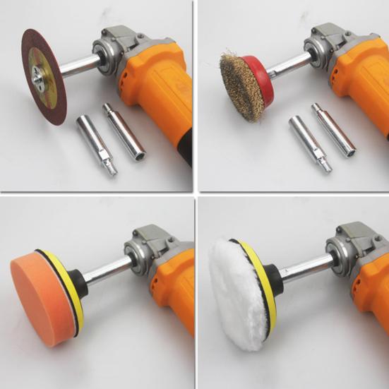 1 комплект, удлинительный стержень для угловой шлифовальной машины, бесшовная стыковка, прецизионная замена резьбы, модель 100, соединительный стержень для полировки, товары для дома