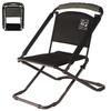 Soomloom 2WAY Chair EVOLVER High Low Style 2 Height Levels Backrest 3 Levels Reclining Foldable Easy To Set Up Outdoor Camping Chair &