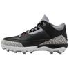 Air 3 Retro TD Cleat Black Cement мужские кроссовки огненно-красные цементно-серые белые FZ8626-001
