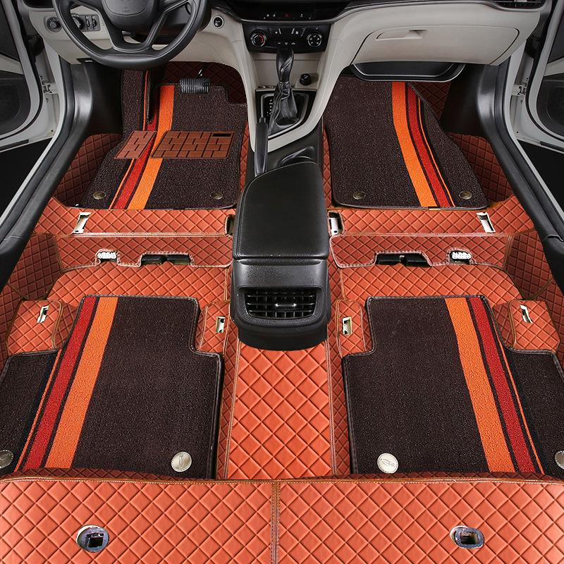 Sequoia 360 Aviation Floor Mats: Double-Layer, Detachable, Soft Pack with Tuck Edge Design.