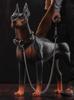 Scale Figure DAMTOYS GK022S European and American Doberman Dog [TOYBARJAPAN] 1/6