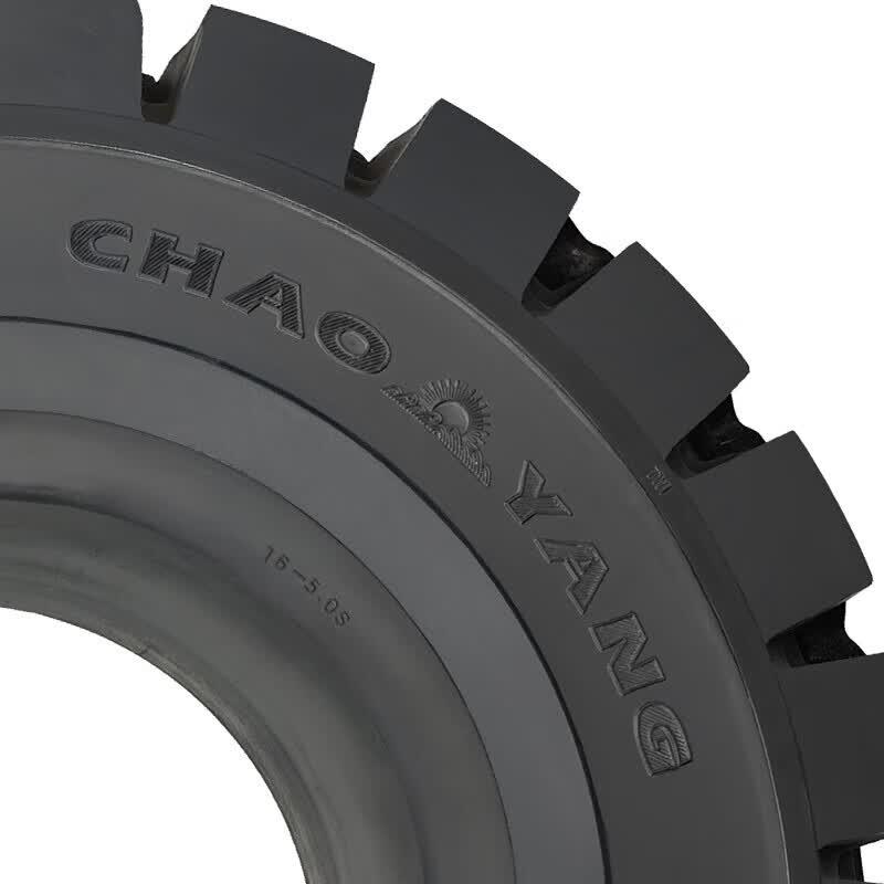 Коммерческая цельнолитая шина Chaoyang 21*8-9 с ободом
