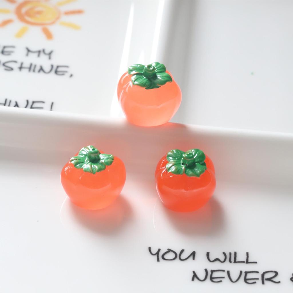 Светящиеся 3D Фрукты Смола DIY Украшения и Аксессуары Для Волос