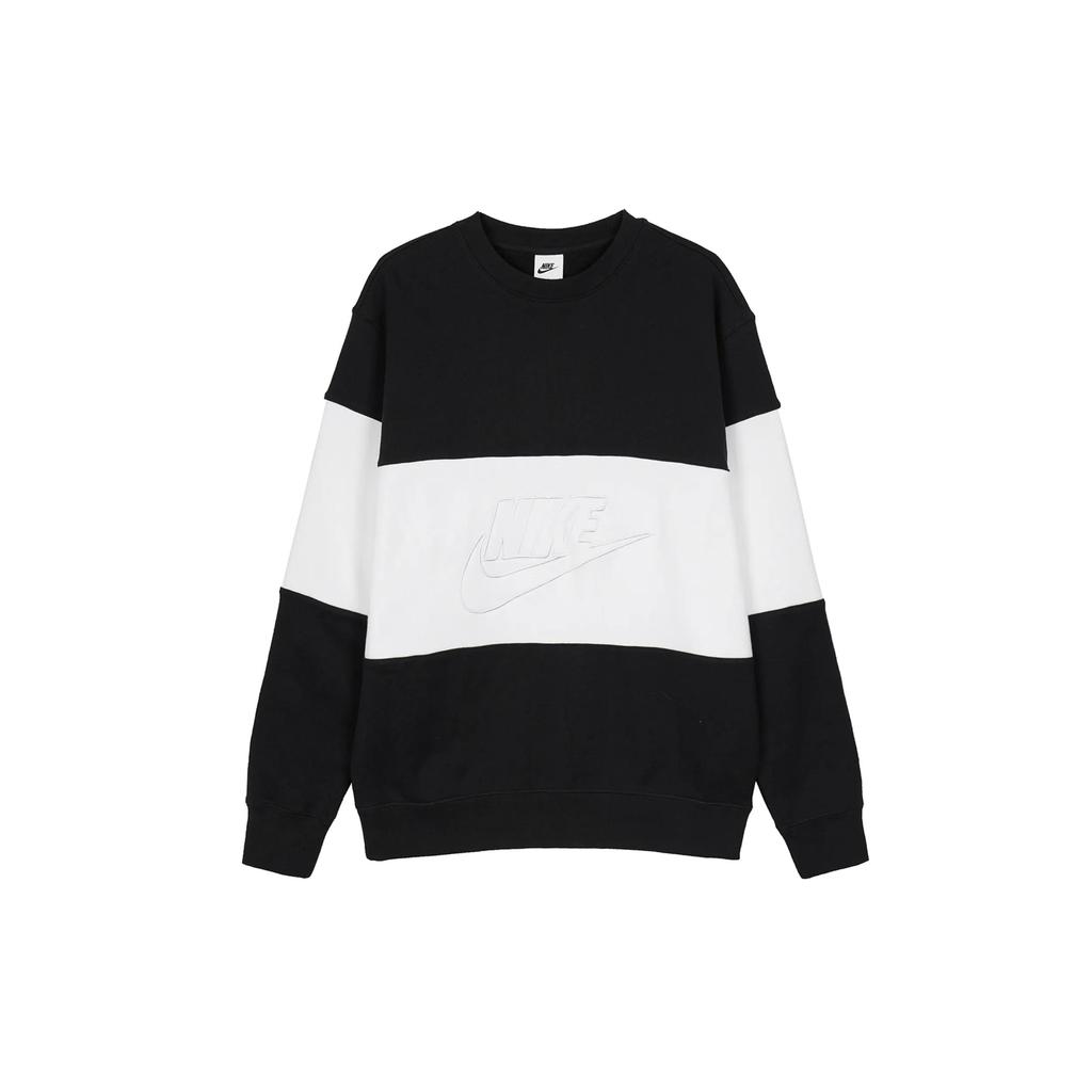 Nike Sweatshirt Men's Black White (Unisex) Sweatshirts FB7849 010