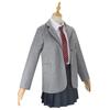 Movie Matilda Cosplay Costume Girls School Uniform Coat Skirt Roald Dahl's Matilda the Musical Halloween Cosplay Outfit for Kids