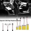 10 PCS Car Interior Accessories 18/24/36/48 SMD T10 4W 12V COB Car Interior Panel LED Lights Lamp Bulb Car Dome Light Car Panel