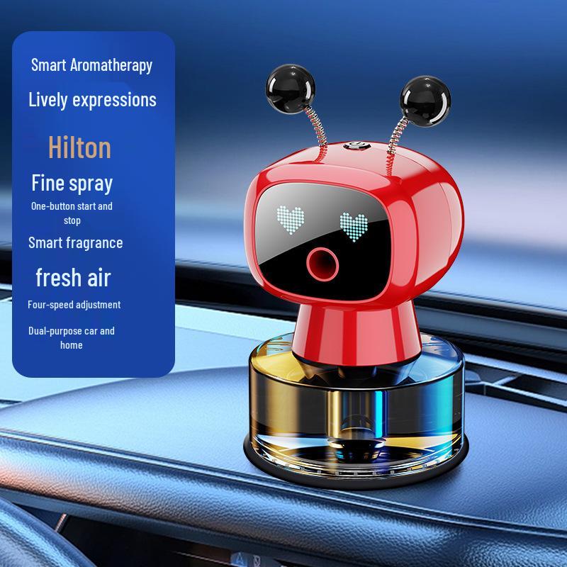 AI-Driven Car Aromatherapy Robot: Automatic Spray Fragrance Machine