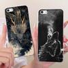 Для iPhone 5 5 SE (2016) 4 4s Крутой чехол для телефона с узором Дракон и Тигр Для iPhone5 iPhone4 Мягкие силиконовые TPU чехлы