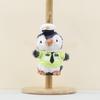 Delightful Short Plush Penguin Keychain Toy In Police And Firefighter Capybara Designs