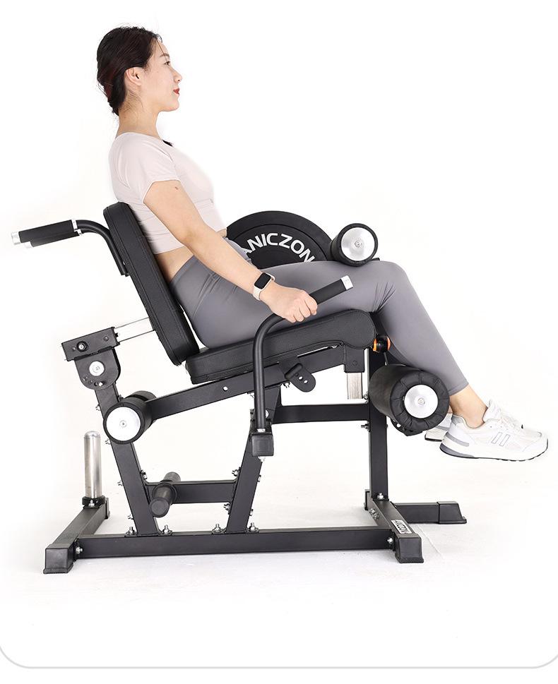 Seated Knee Extension & Flexion Leg Strength Trainer - Multifunctional Hamstring Fitness Equipment