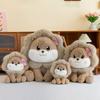 PP Cotton Stuffed Lifelike Lion Doll Soft Forest Animals Stuffed Doll Lion Plush Toys  Home Decor