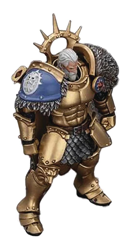 JOYTOY Warhammer Stormcast Eternals Черный Клык Серебряный Волк Хендрик Масштабная Экшн-фигурка 1/18 (Собранный)