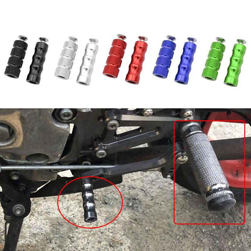 Подножки с ЧПУ подходят для мотоцикла с резьбой M6, рычаг переключения передач, тормозной рычаг для Aprilla BMW Honda Kawasaki Ducati Suzuki