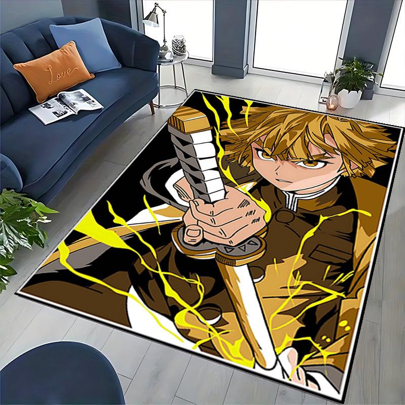 1pc Golden Retriever Anime Cartoon Design Office Chair Mat Non-Slip Carpet for Home Decor, Suitable for All Seasons, Perfect Gift for Anime Lovers.Q07