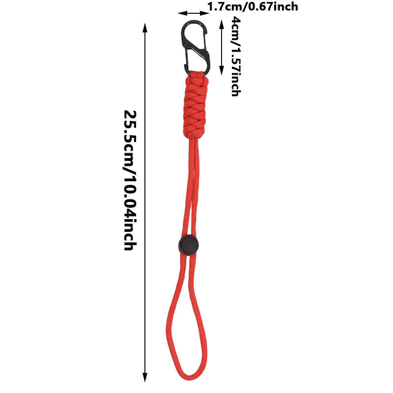 4 шт. Креативный простой цветной плетеный шнурок Брелок против потери Аксессуары для подвешивания на рюкзак Брелок для автомобиля Подвесной шнурок