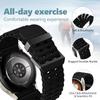Морской ремешок для Samsung Galaxy Watch 7 FE 5 6 4 Classic 5 pro 40 44 мм Без зазоров Силиконовый браслет correa Galaxy Watch6 watch4 Ремешок