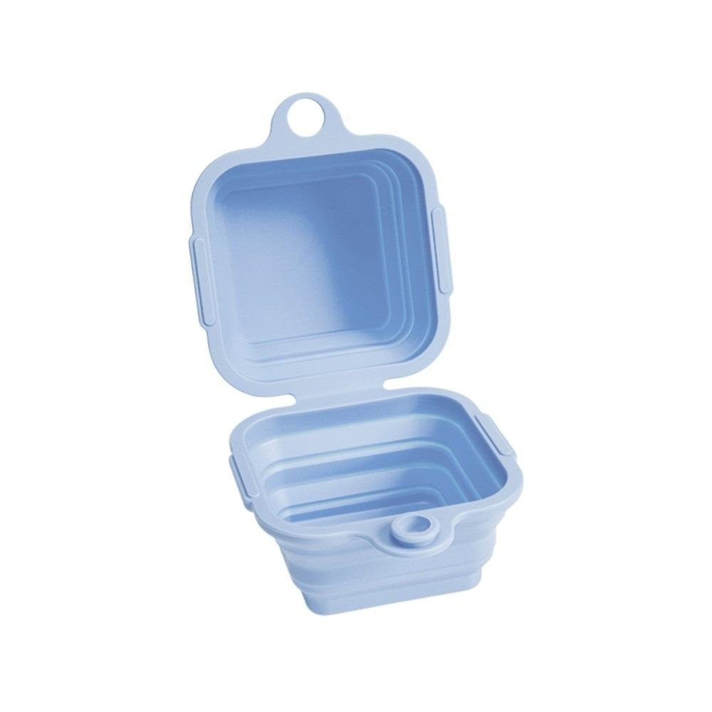 Hanging Foldable Dog Dish Portable Pet Food Water Feeding Tray Cat and Dog Use