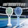 Портативный ручной вентилятор-ракетка для тенниса с USB-зарядкой для использования на улице, в офисе, общежитии или на рабочем столе