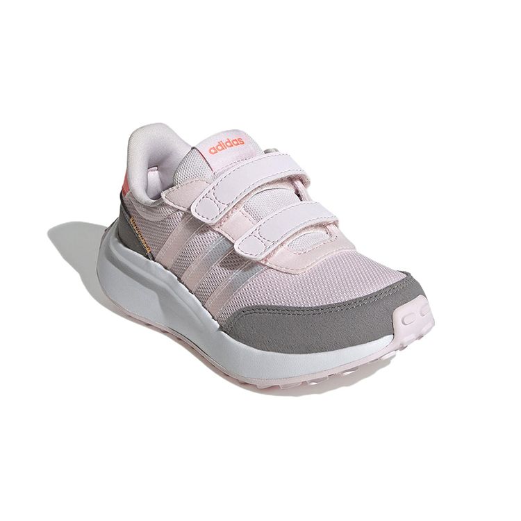 Adidas Run 70s K Smoked Pink Pure Grey Kids Sneakers Footwear-White GW0330