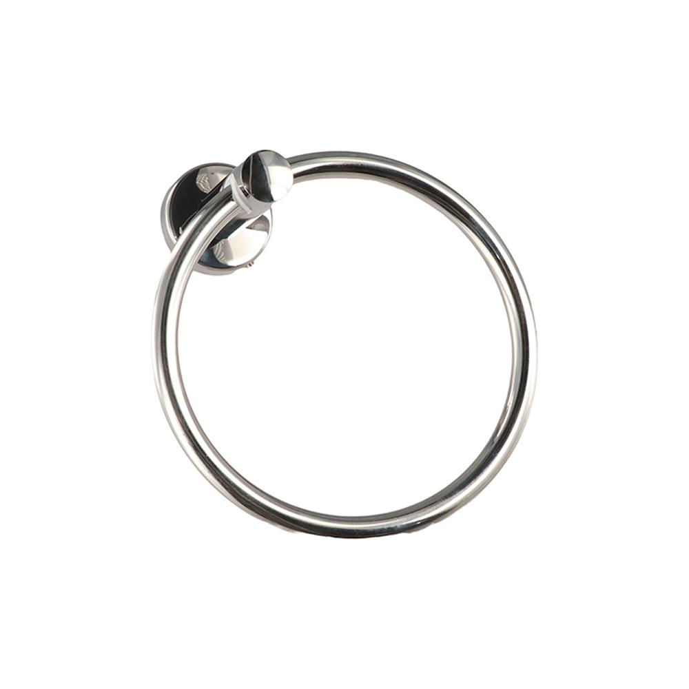 Stainless Steel Round Rack Bathing Kitchen Hanger Towel Ring Bathroom Accessories Towel Holder