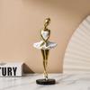 Расписанные фигурки балерин Ручная работа Абстрактная художественная скульптура Украшения балерины Офис