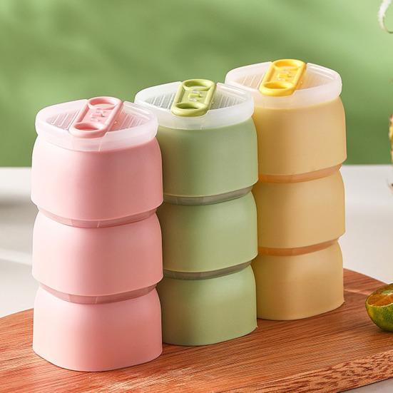 3 шт. Форма для кубиков льда, силиконовая форма с несколькими отсеками и крышкой для сока, кофе, воды, кубиков льда и мороженого, без BPA, пищевой силикон, без запаха, ледяные палочки