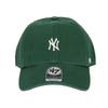 Бренд 47 Cap Mini Logo Cleanup CLEAN UP MENS LADIES CAP Chibi Logo Hat Forty Seven Yankees Dark Green Free Size '47 Men's Women's