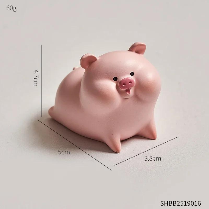 Творческий милый поросенок офисный стол креативное украшение девушка стол украшение автомобиль эмоциональная стабильность исцеление автомобиль сейф